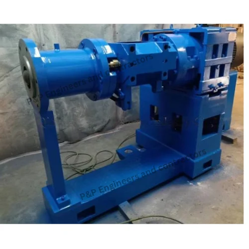 125 mm Hot Feed Rubber Extruder - Front View