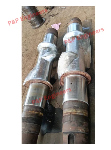 Rubber Intermix Machine Rotor with Cooling Channels