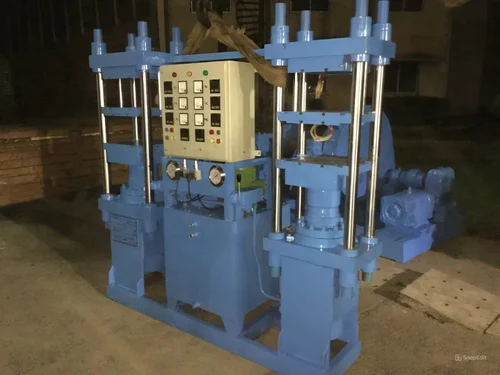 Hydraulic Rubber Moulding Machine Side View