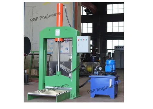 Rubber Bale Cutter Side View