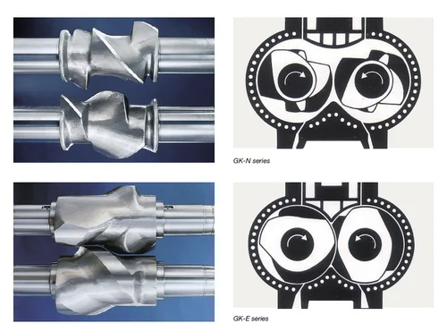 Rubber Kneader Rotor with Hard Chrome Plating